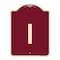 Signmission Designer Series Sign W/ Letter I, Burgundy Heavy-Gauge Aluminum Sign, 24" x 18", BU-1824-22948 A-DES-BU-1824-22948 - alternate 1